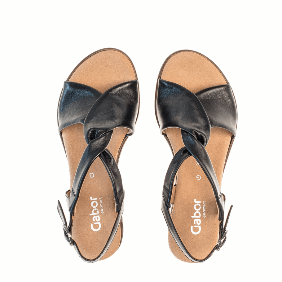 Riemchensandale Gabor Schwarz