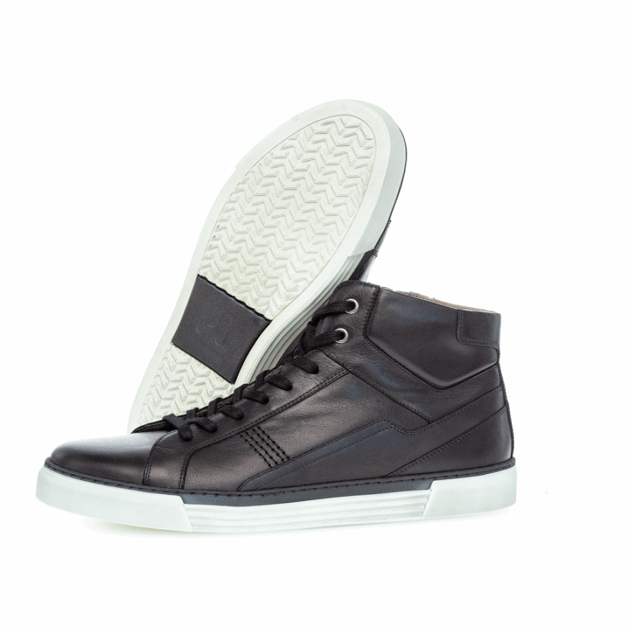 Schwarzer Gabor Herren High Top Sneaker