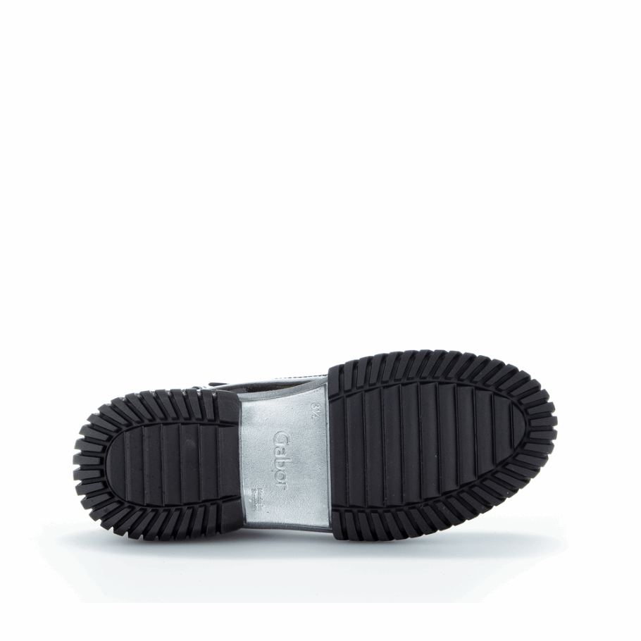 Schwarzer Weblam Sneakerboot Gabor