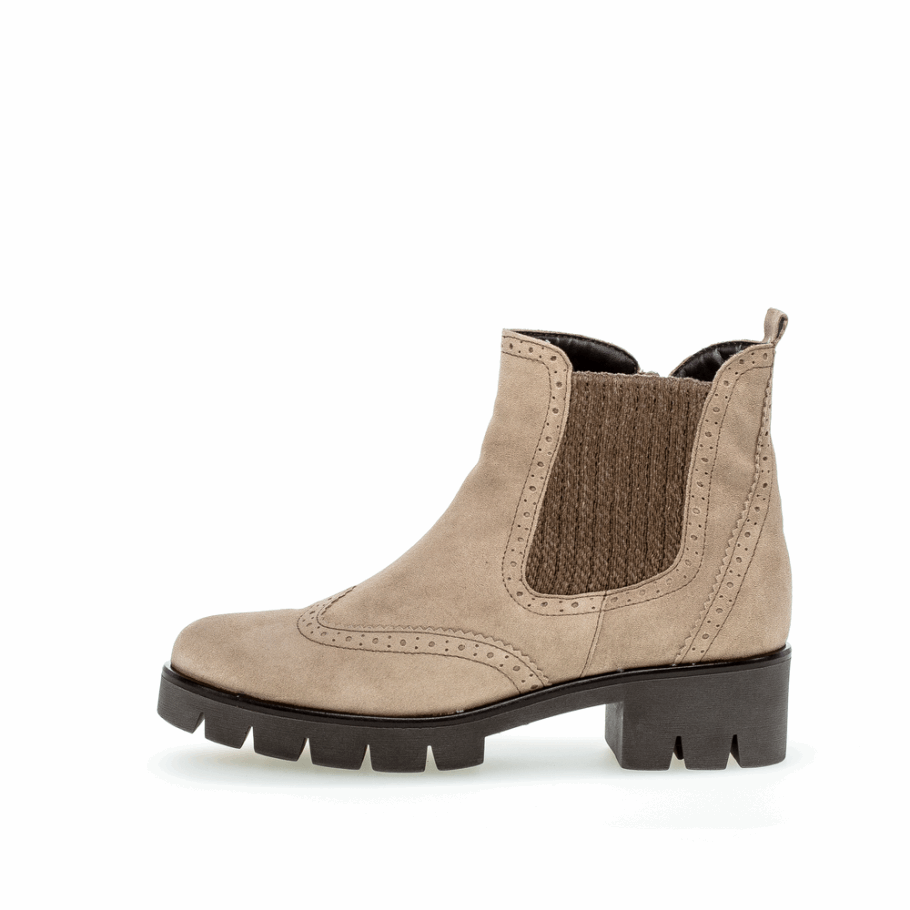 Chelsea Lug Stiefelette Gabor Desert