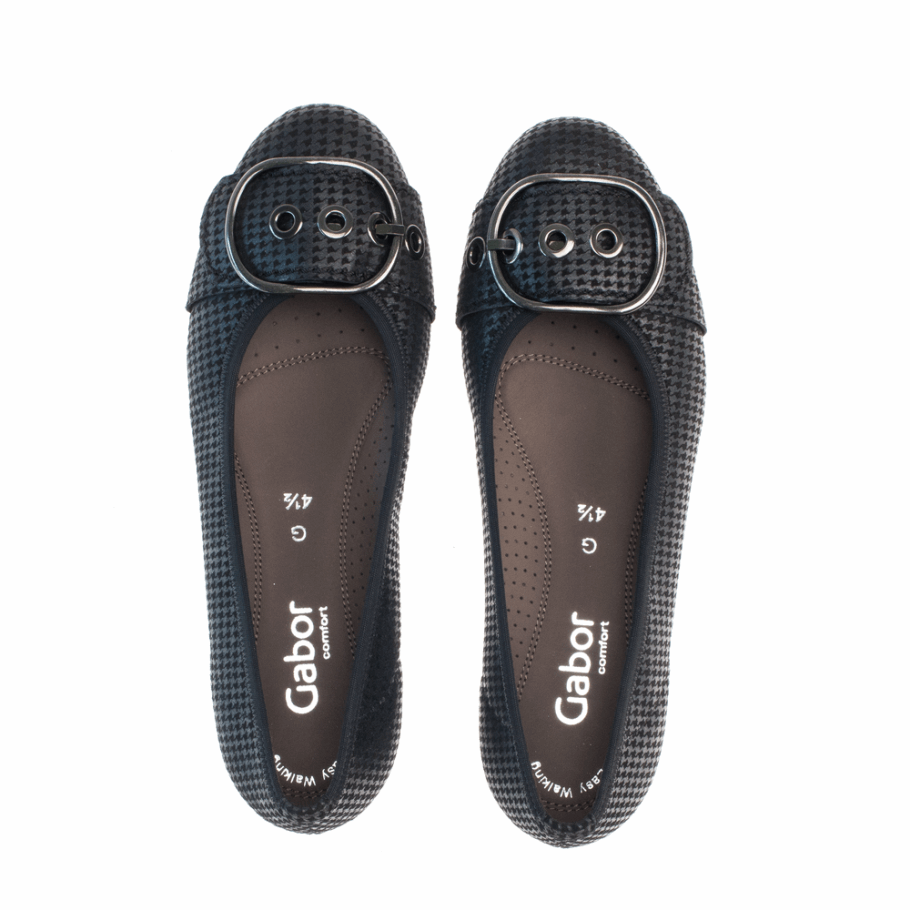 Gabor Anthrazit Ballerinas