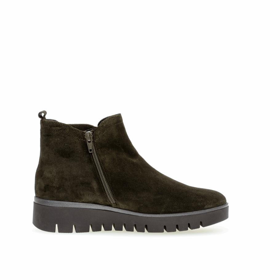 Gabor Chelsea Sneaker Grün Armee