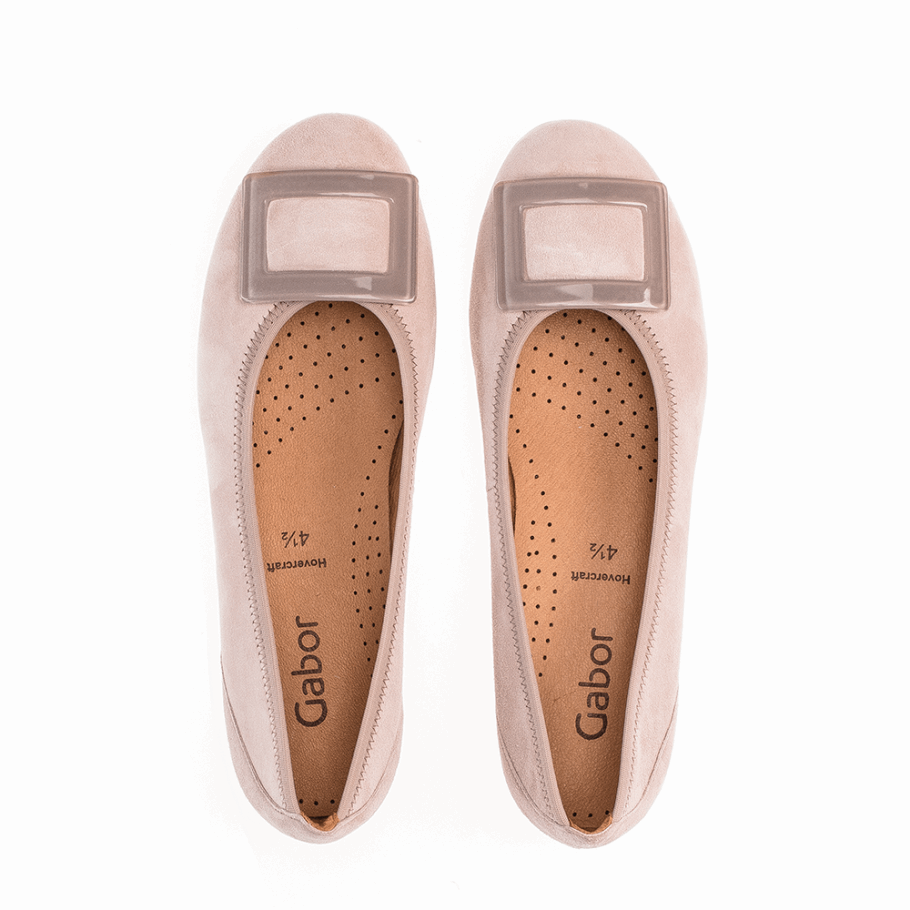 Nude Gabor Ballerinas