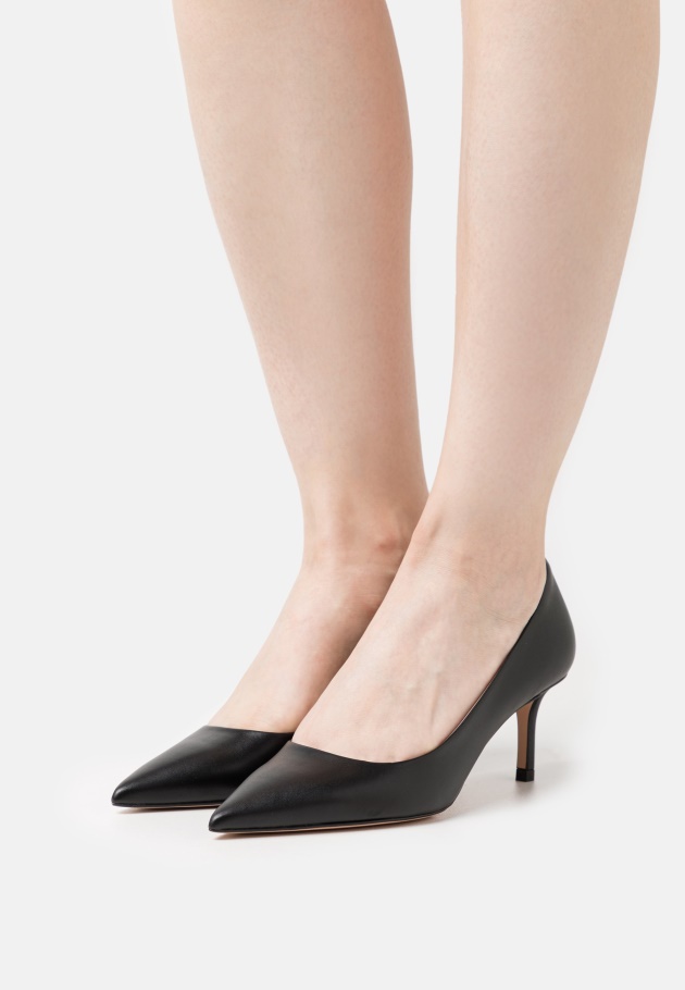 Schwarzer Lanette Lederpumps - Klassischer Heels Gabor