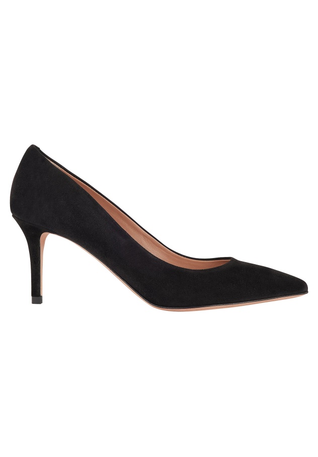 Schwarzer Lanette Lederpumps - Klassischer Heels Gabor