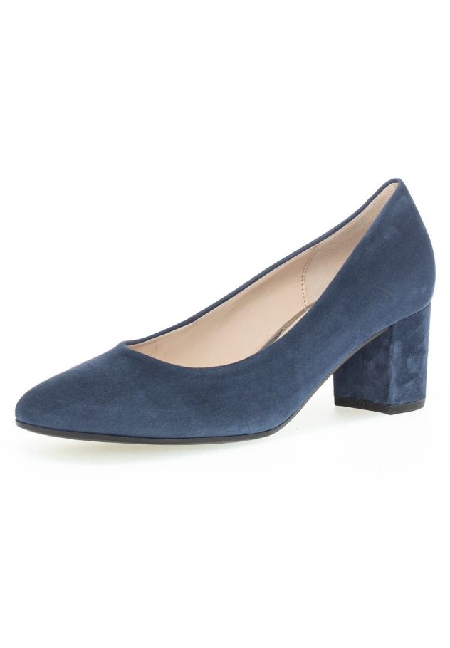 Dunkelblaue Gabor Classic Heels
