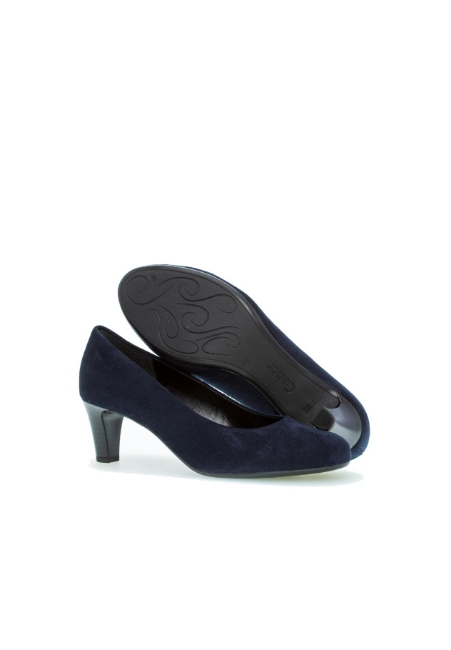 Dunkelblaue Gabor Classic Heels
