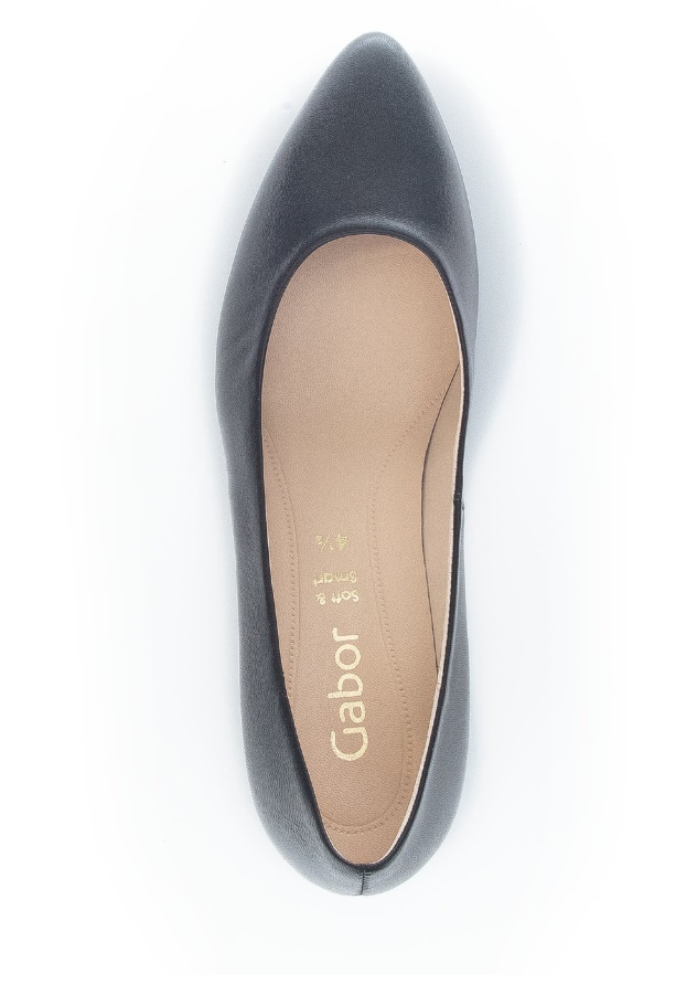 Klassische Heels Schwarz Gabor