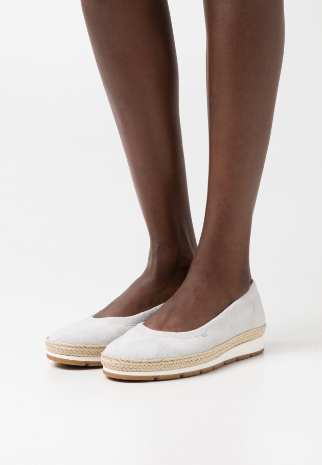 Graue Gabor Ballerinas