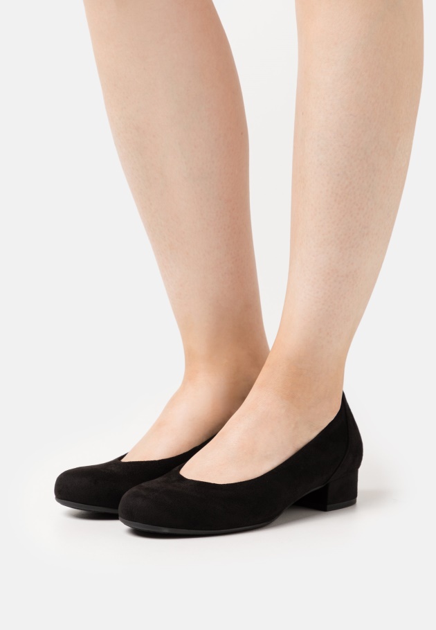 Graue Gabor Ballerinas