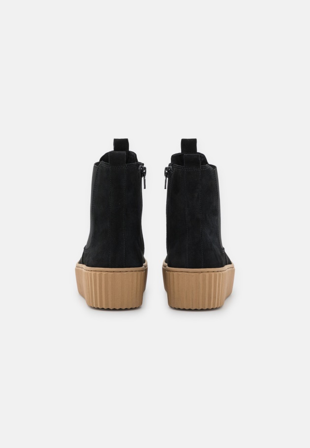 Damen Plateau Stiefeletten Gabor Schwarz