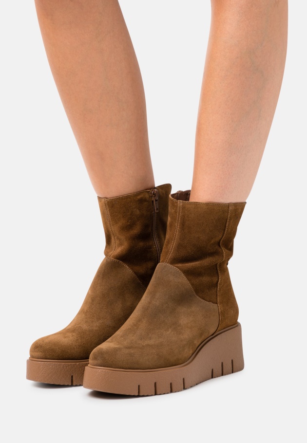 Damen Plateau Stiefeletten Gabor Schwarz