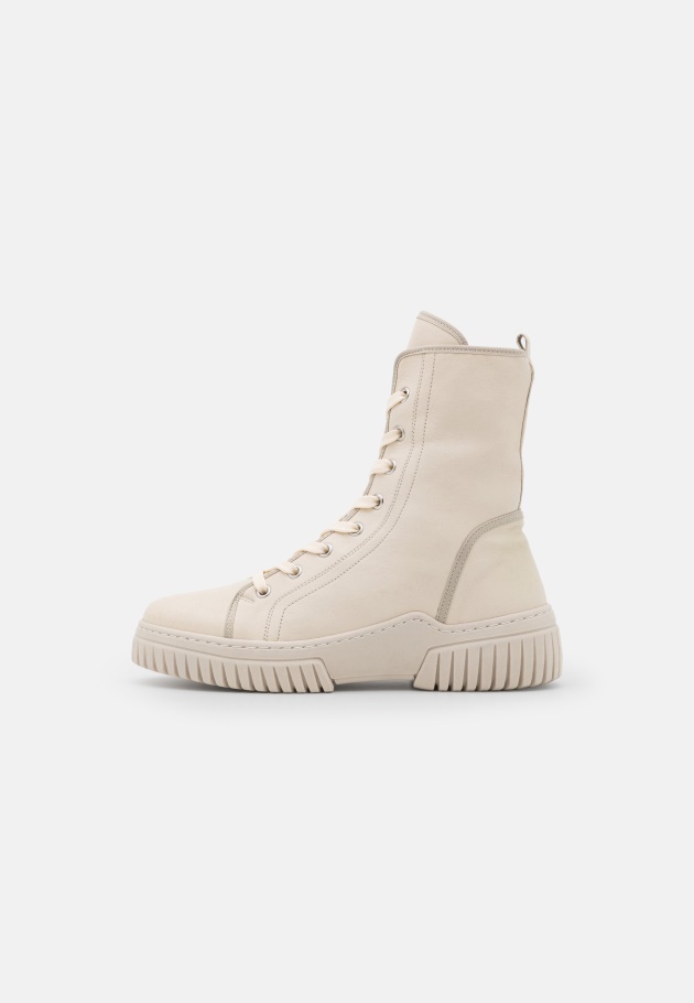 Schnürstiefeletten Aus Gabor In Dunklem Nude/Beige