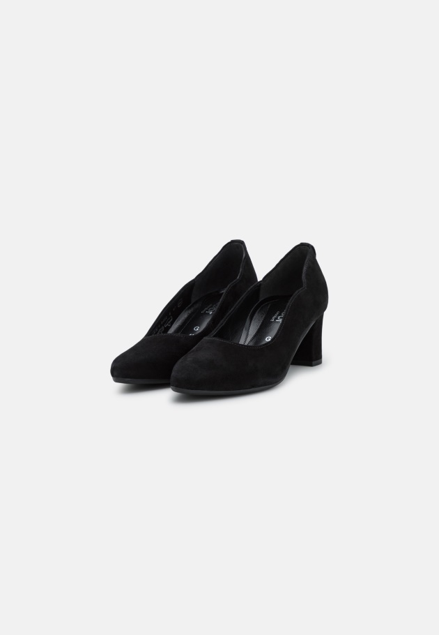 Klassische Heels Schwarze Gabor Pumps
