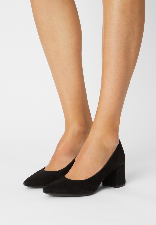 Klassische Heels Schwarze Gabor Pumps