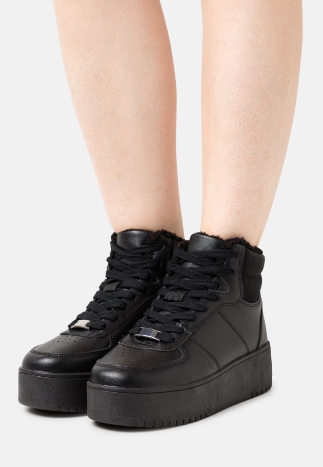 Schwarze High-top-sneaker Gabor Damen