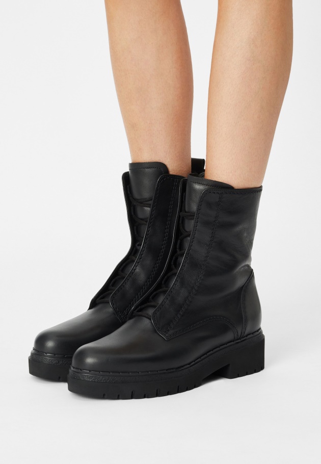 Gabor Plateausandalen Schwarz