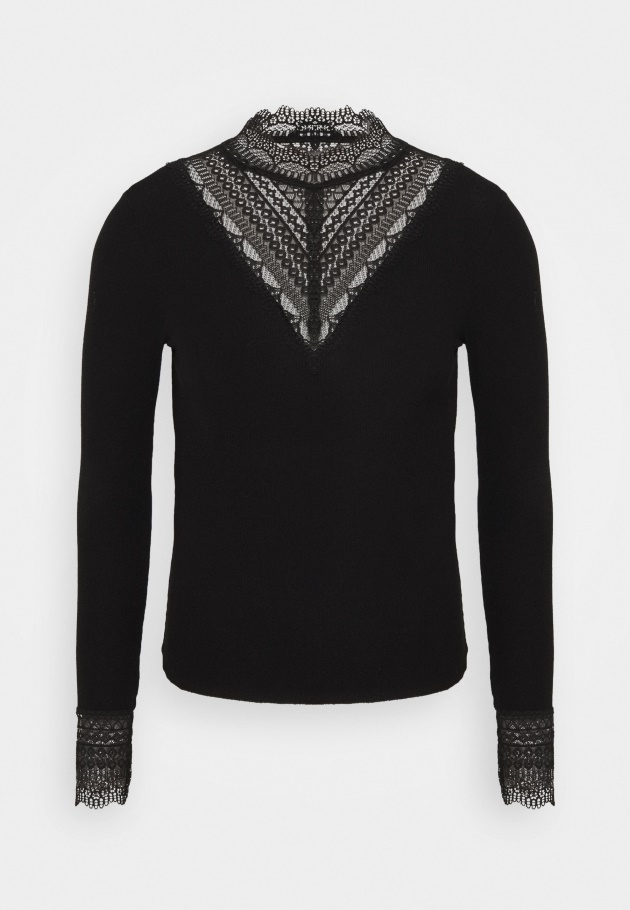 Schwarze Gabor-Plateaustiefeletten