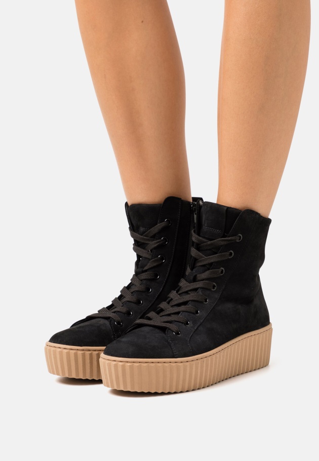Schwarzer High-top Sneaker Gabor