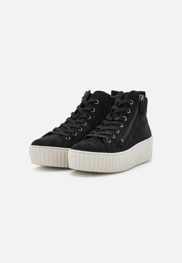Schwarzer High-top Sneaker Gabor