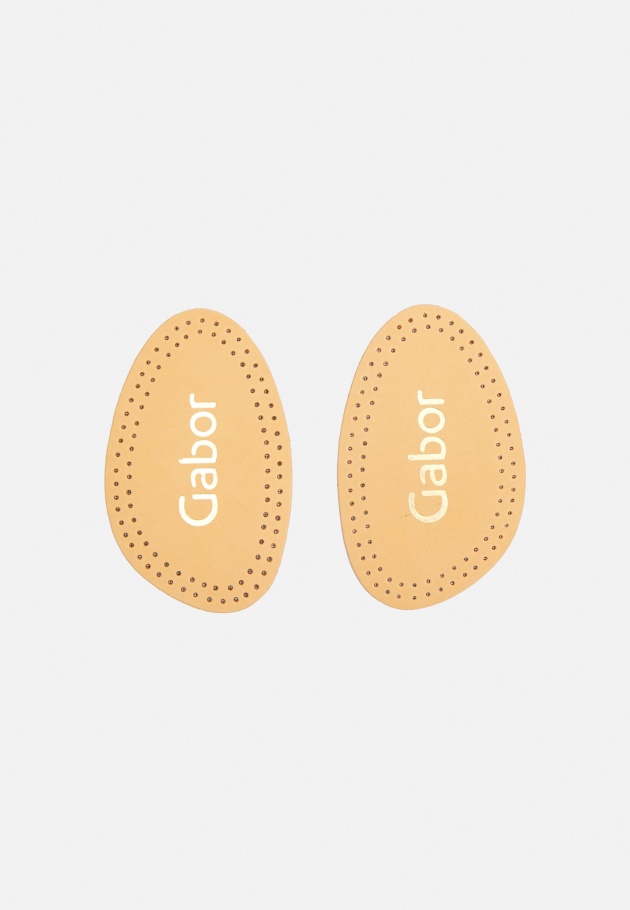 Braun/weiße Halbsohle - Einlegesohle Gabor
