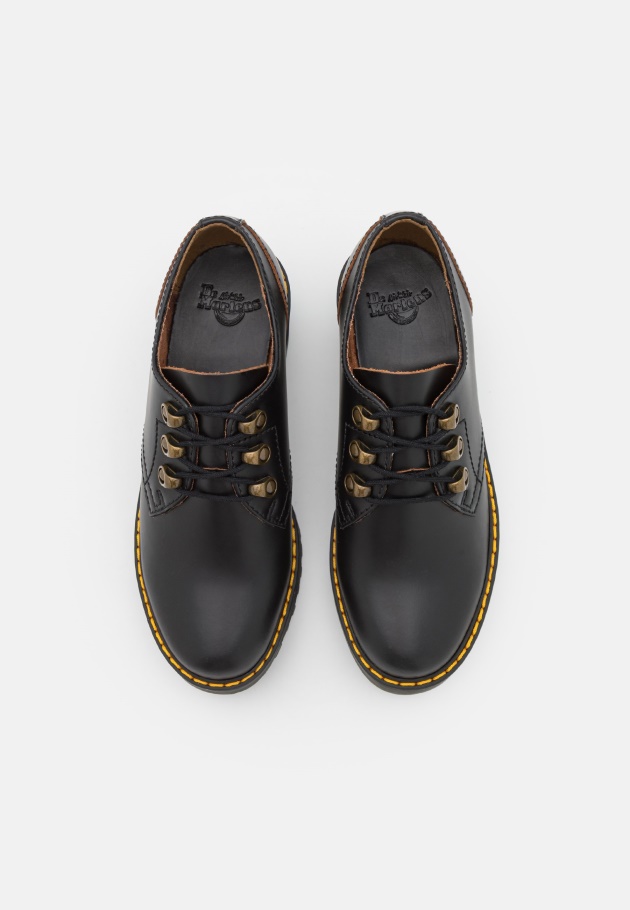 Vintage Black Gabor Leona - Schnürschuhe