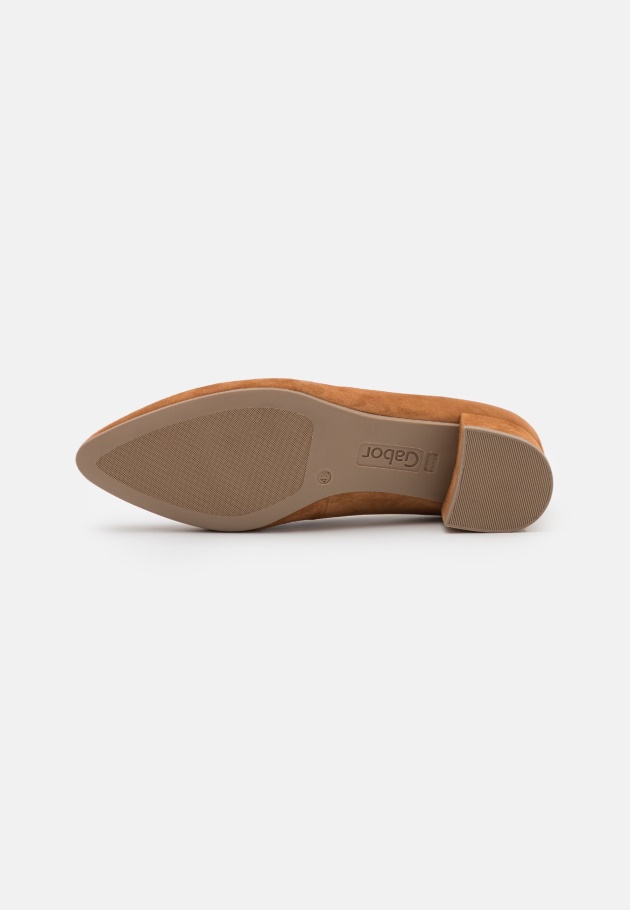 Klassische Heels Haselnuss/gold Gabor