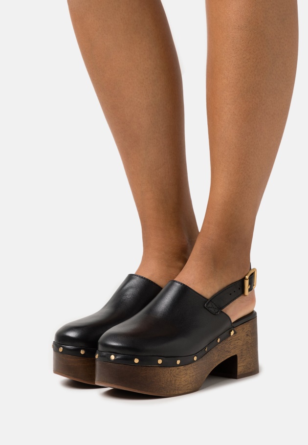 Clogs Gabor Dunkelrosa/nude