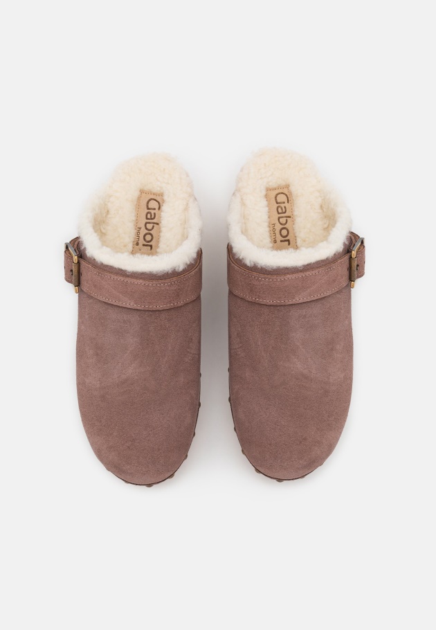 Clogs Gabor Dunkelrosa/nude