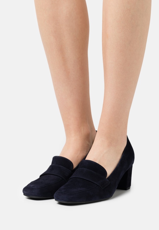 Gabor Dunkelblaue Klassische Heels