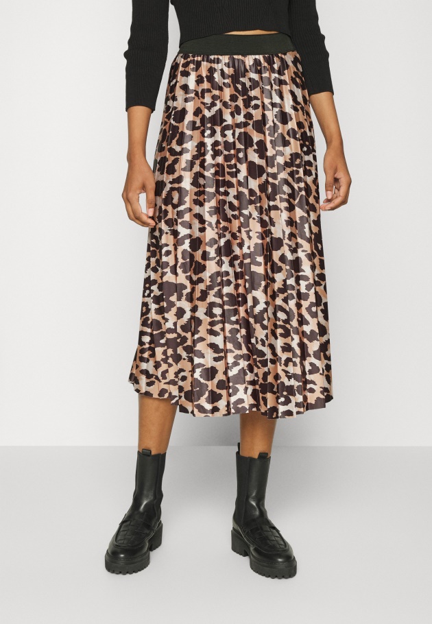 Kaninchen/Seide/Erdnuss-Gabor-Plateau-Sandalen