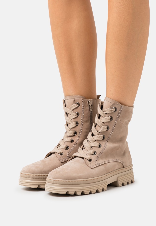 Schnürstiefeletten Blau Gabor