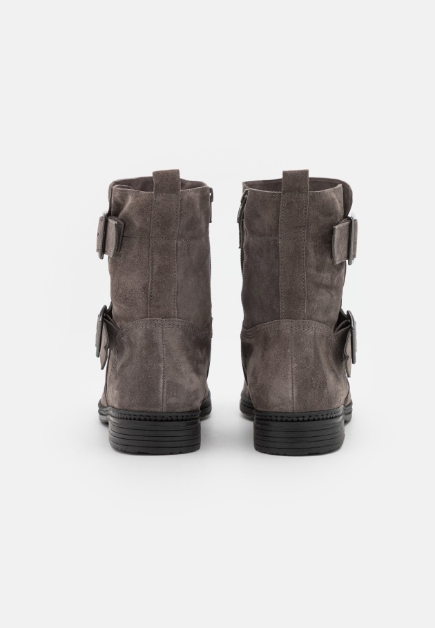 Graue Gabor Cowboy-/Bikerstiefelette