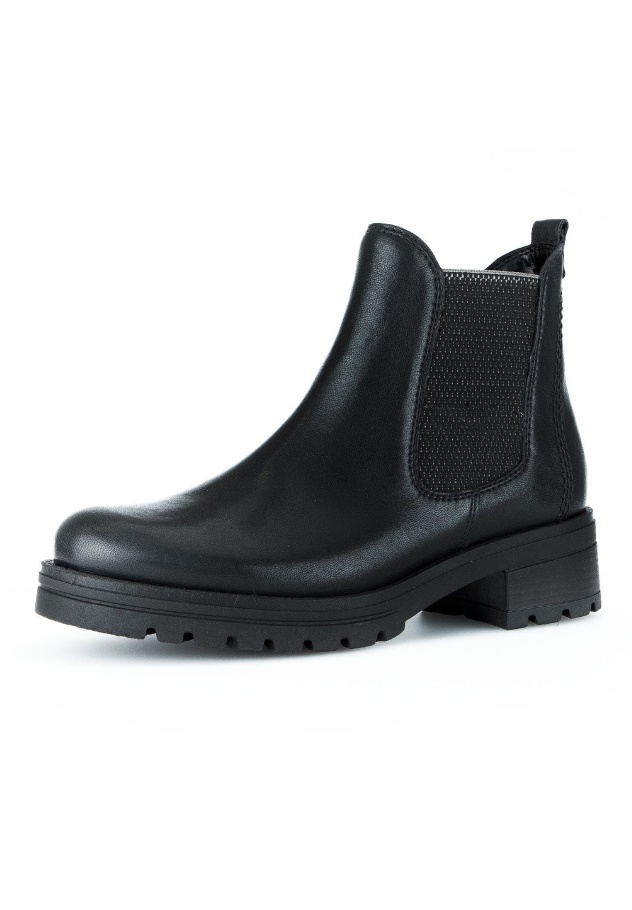 Schwarze Klassische Stiefeletten Gabor