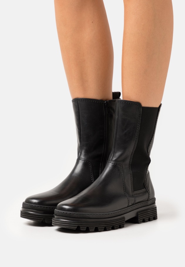 Schwarze Klassische Stiefeletten Gabor