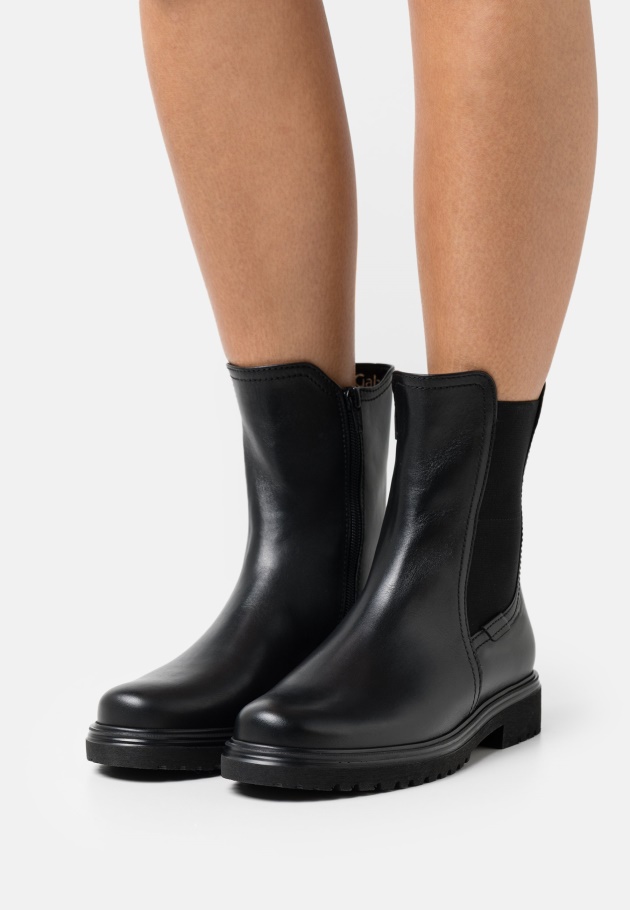 Schwarze Klassische Stiefeletten Gabor