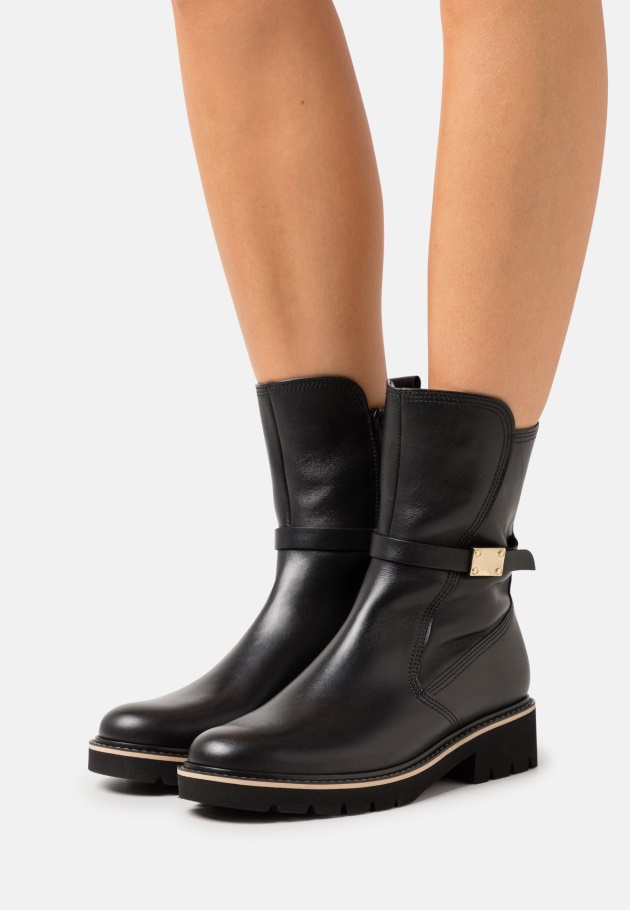 Schwarze Klassische Stiefeletten Gabor