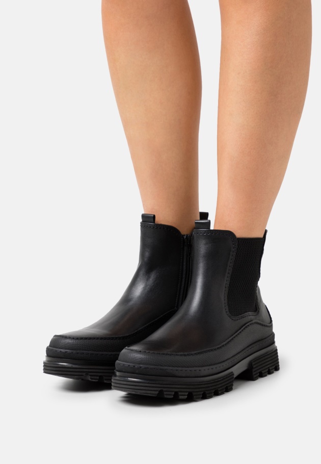 Schwarze Klassische Stiefeletten Gabor