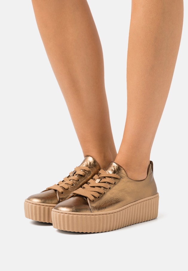 High-top Sneaker Gabor Hellbraun