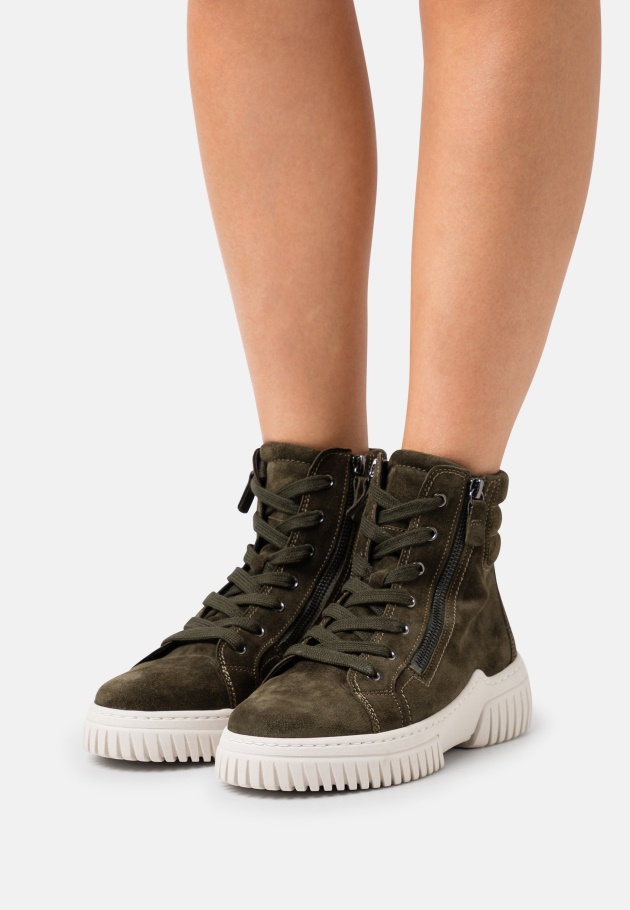 High-top Sneaker Gabor Hellbraun