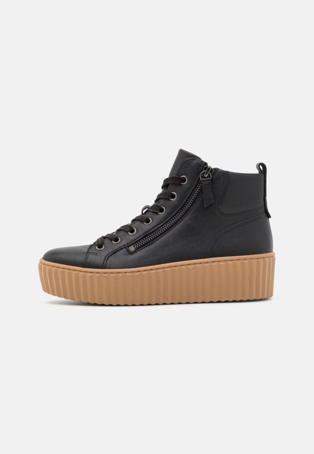 High-top Sneaker Gabor Hellbraun