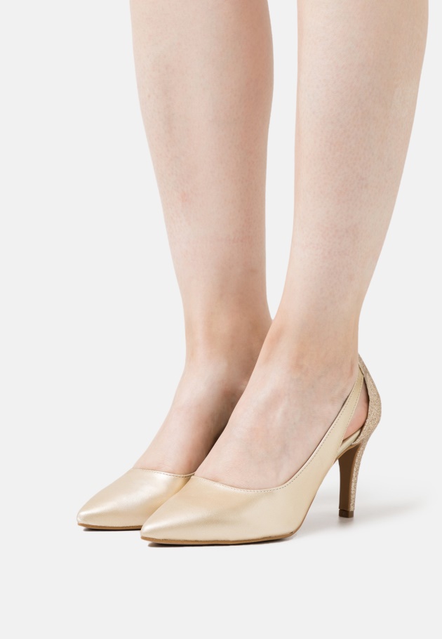 Klassische Heels Hellgold Gabor