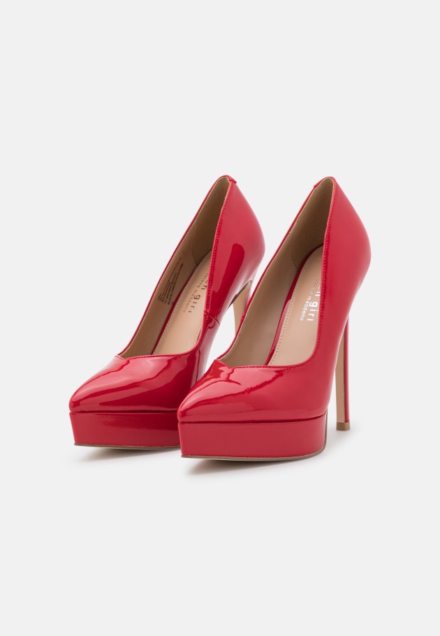 Lidia - Plateau-Heels Rot Gabor