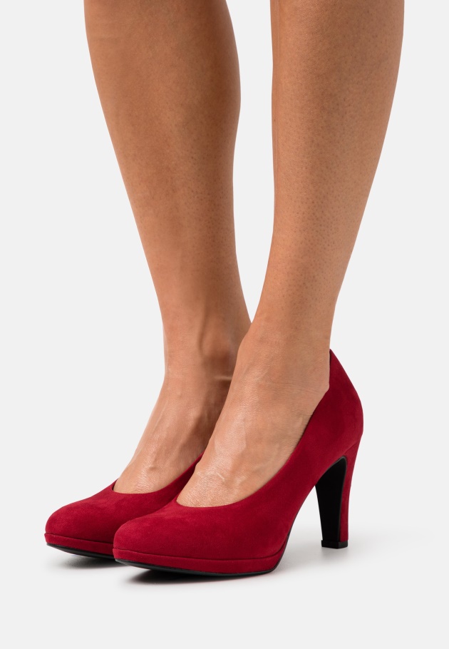 Lidia - Plateau-Heels Rot Gabor