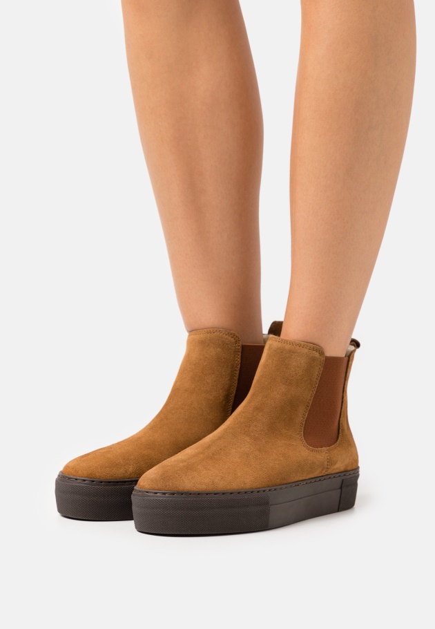 Gabor Hellbraune Klassische Stiefeletten