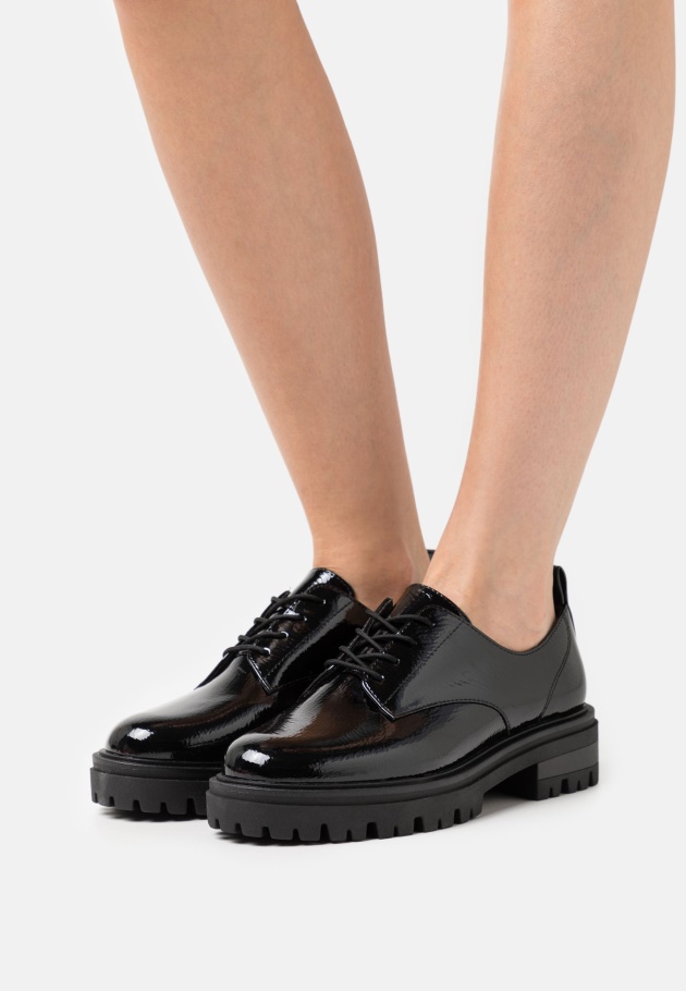 Schnürschuhe Schwarz Gabor