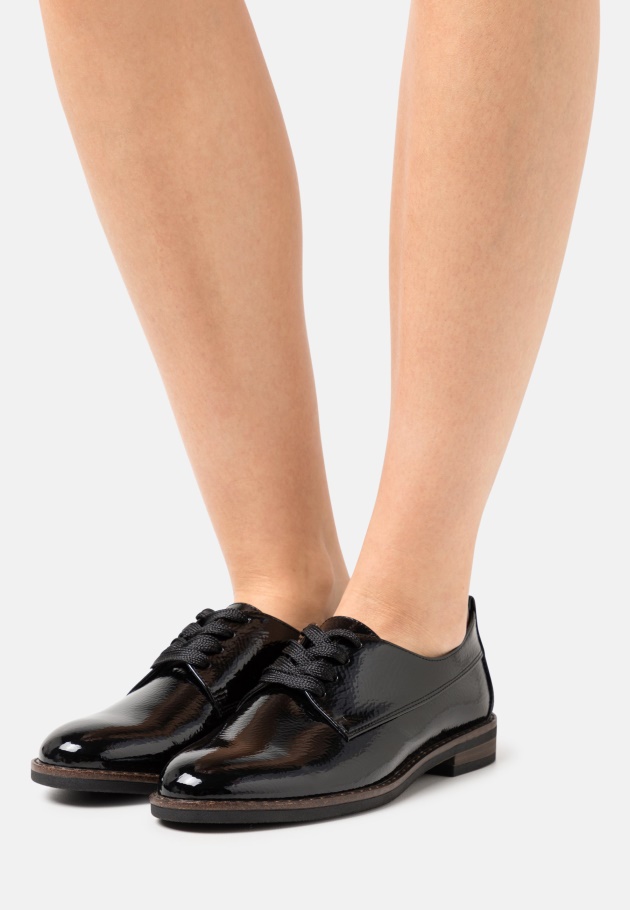 Schnürschuhe Schwarz Gabor