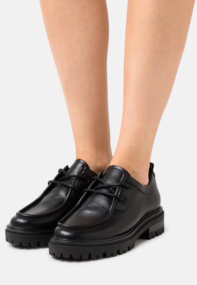 Schnürschuhe Schwarz Gabor