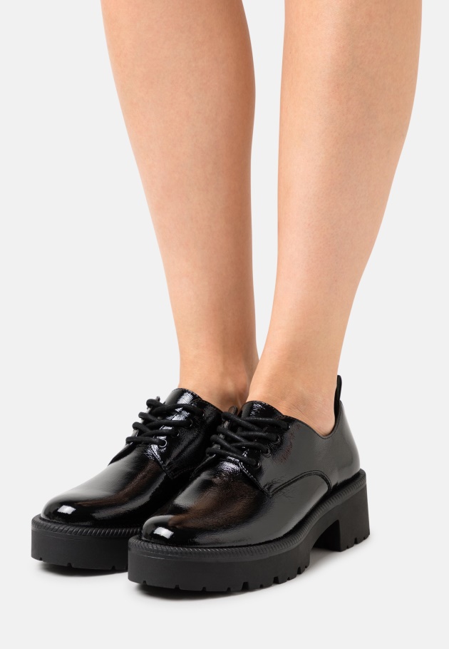 Schnürschuhe Schwarz Gabor