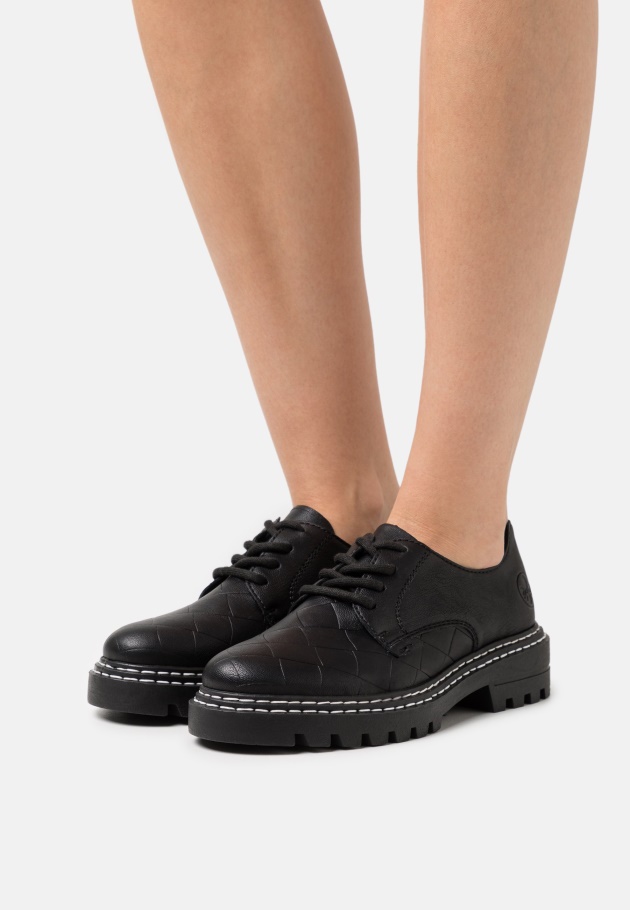 Schnürschuhe Schwarz Gabor